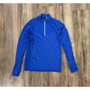 Nike Run Division Women's 1/2-Zip Reflective Wool Running Top NWOT
